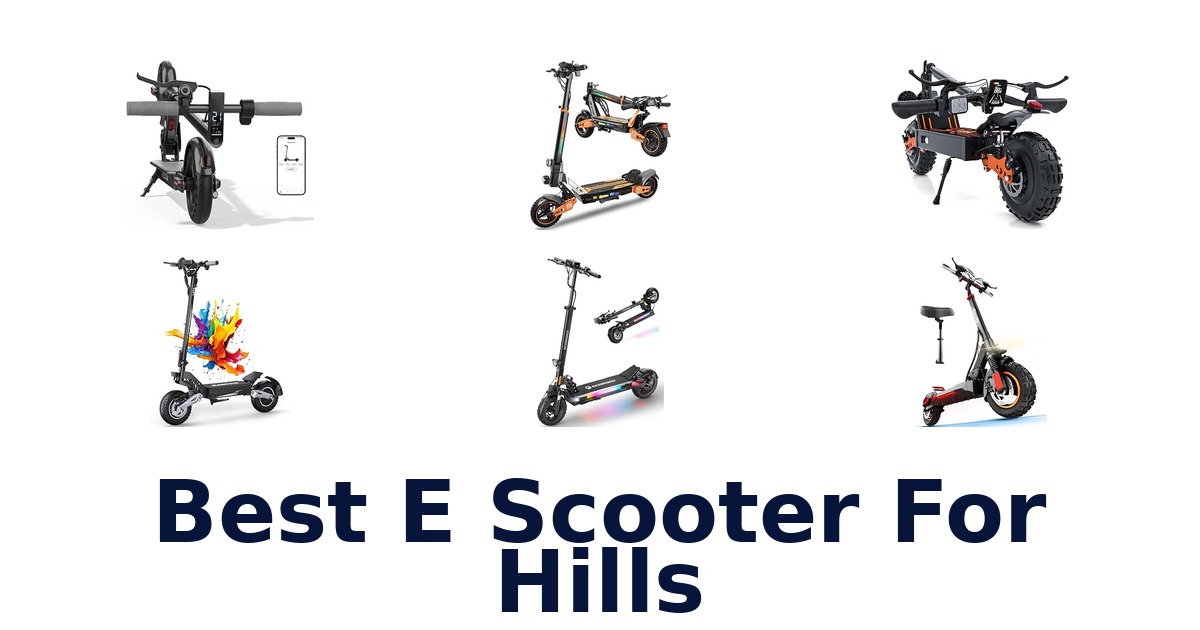 Best E Scooter For Hills
