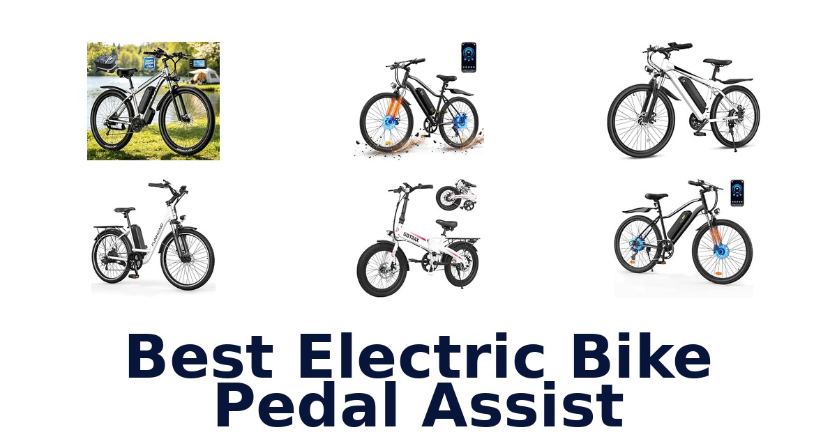 Best Electric Bike Pedal Assist