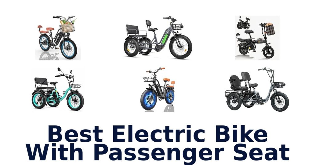 Best Electric Bike With Passenger Seat