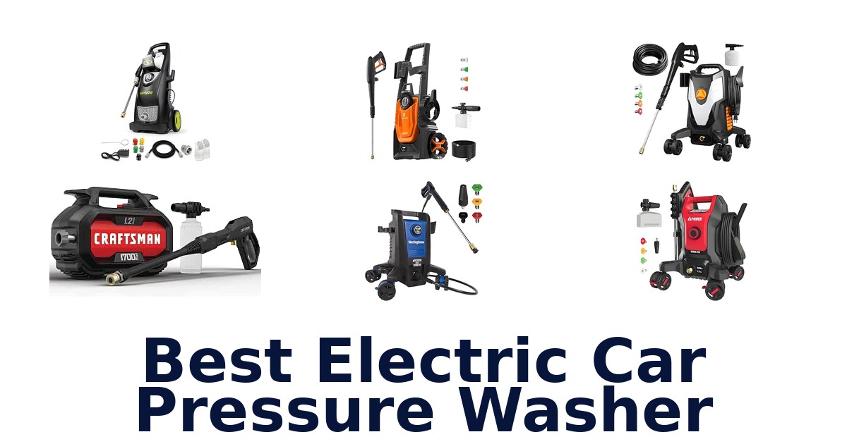 Best Electric Car Pressure Washer