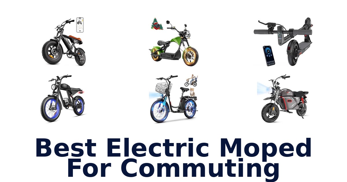 Best Electric Moped For Commuting