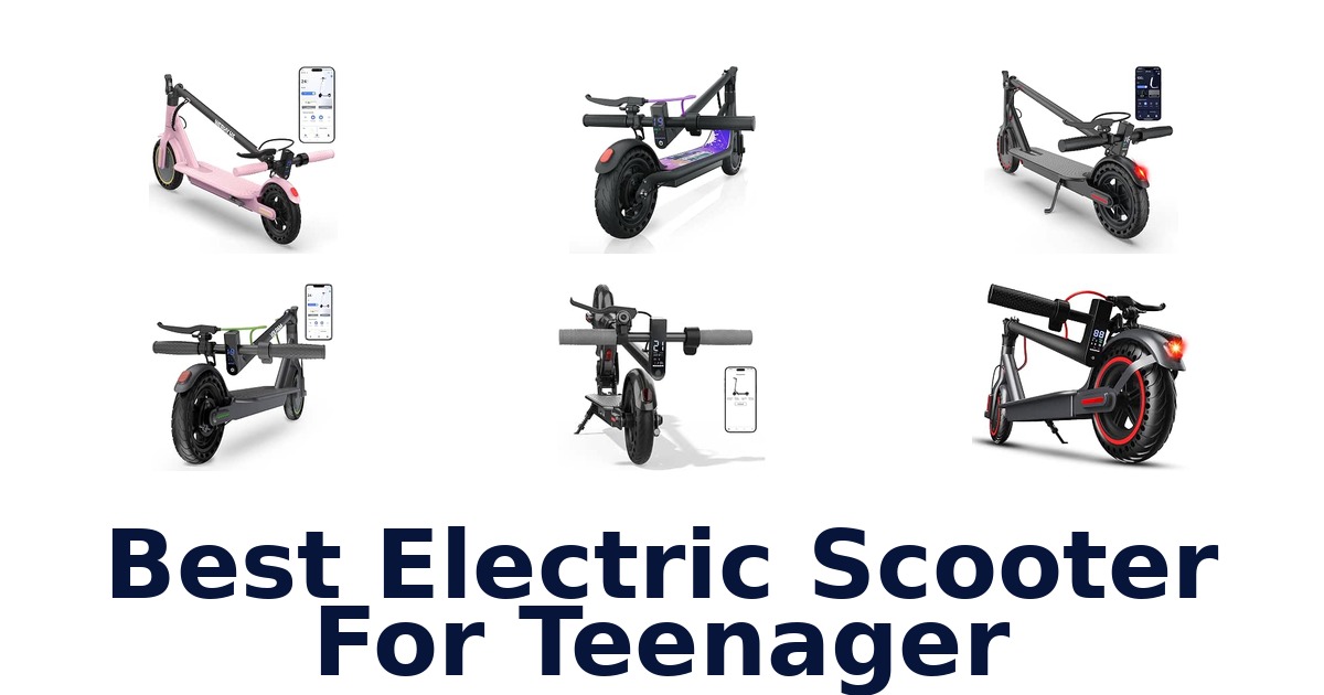 Best Electric Scooter For Teenager