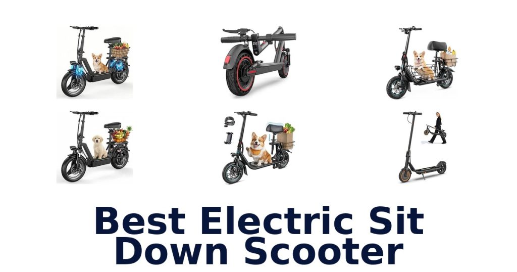 Best Electric Sit Down Scooter