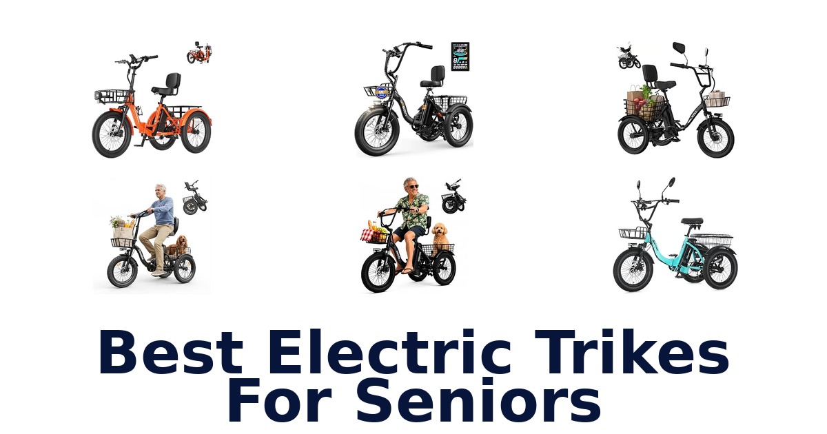 Best Electric Trikes For Seniors