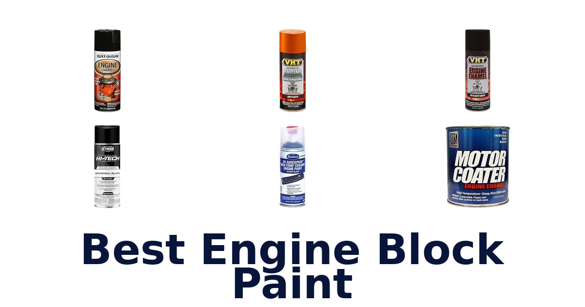 Best Engine Block Paint