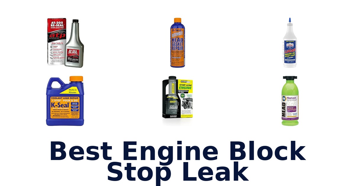 Best Engine Block Stop Leak