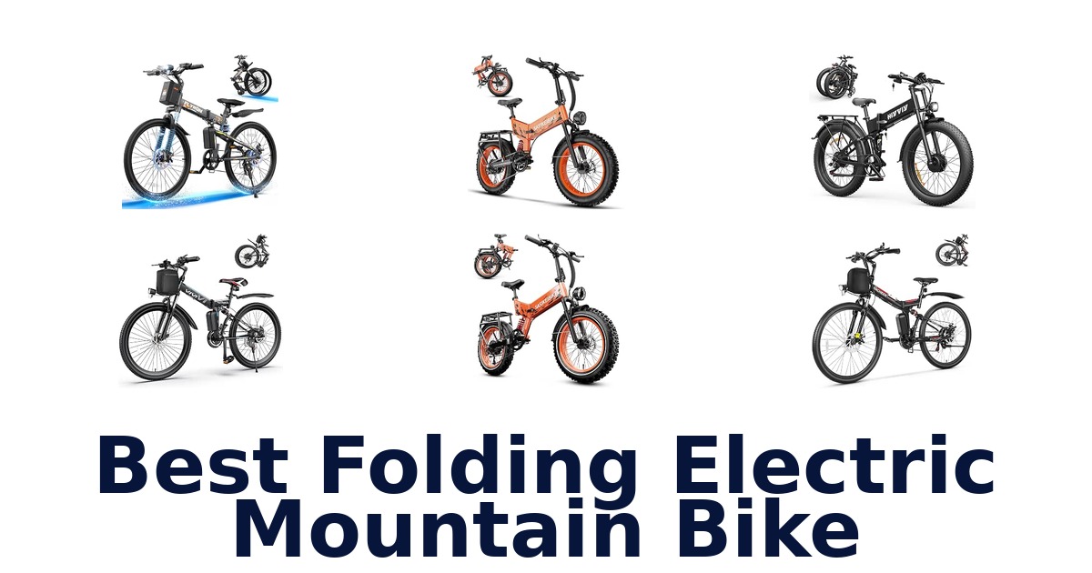 Best Folding Electric Mountain Bike