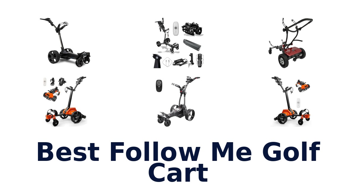 Best Follow Me Golf Cart