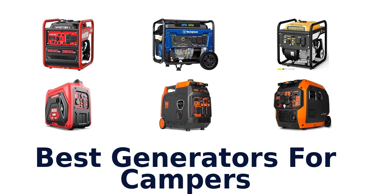 Best Generators For Campers