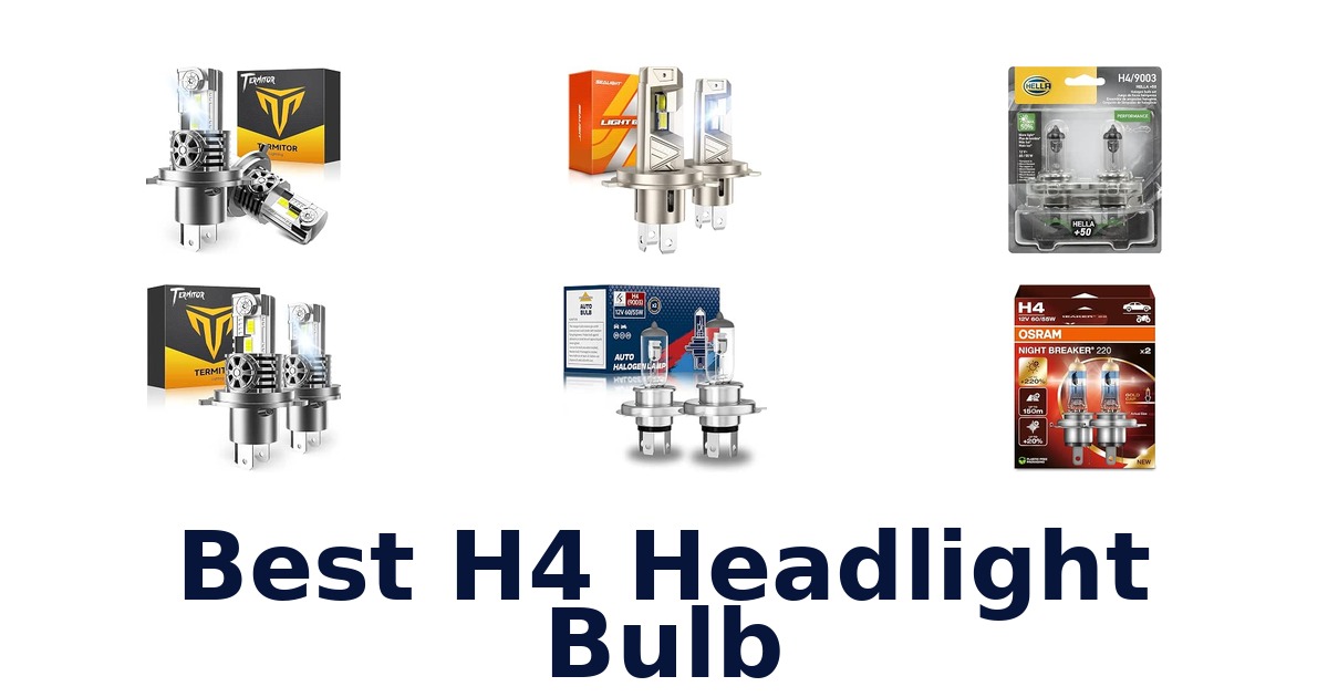Best H4 Headlight Bulb