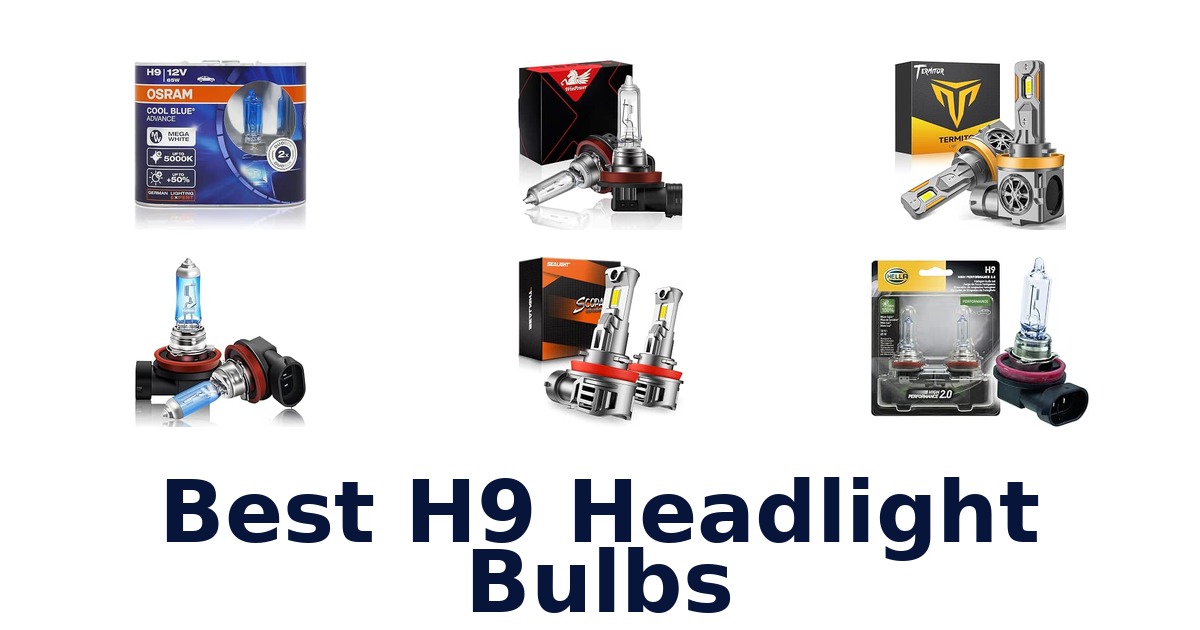 Best H9 Headlight Bulbs