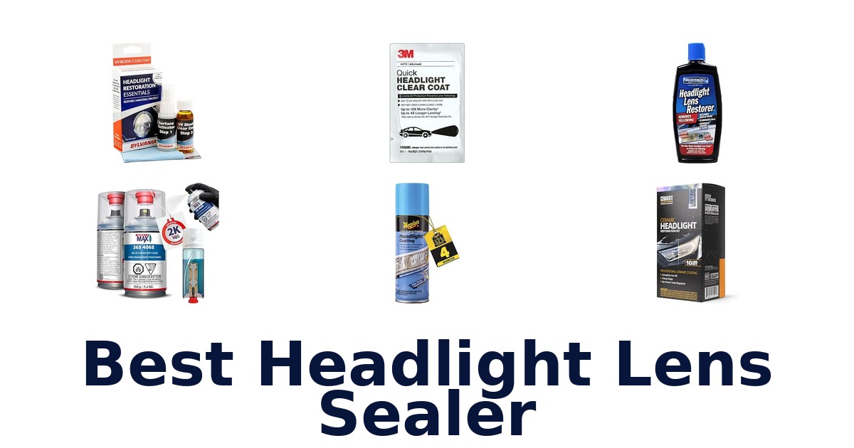 Best Headlight Lens Sealer