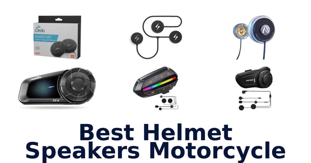 Best Helmet Speakers Motorcycle