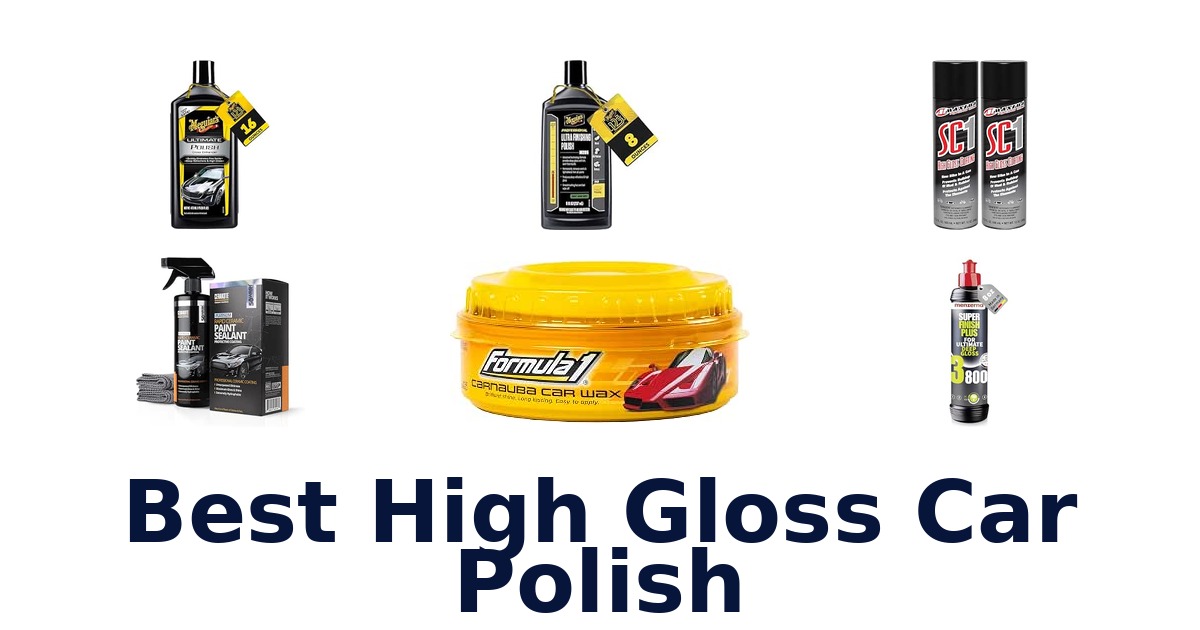 Best High Gloss Car Polish