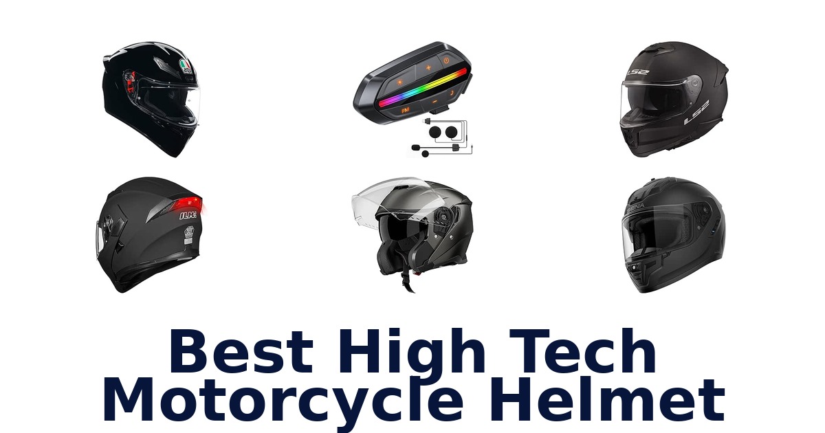 Best High Tech Motorcycle Helmet