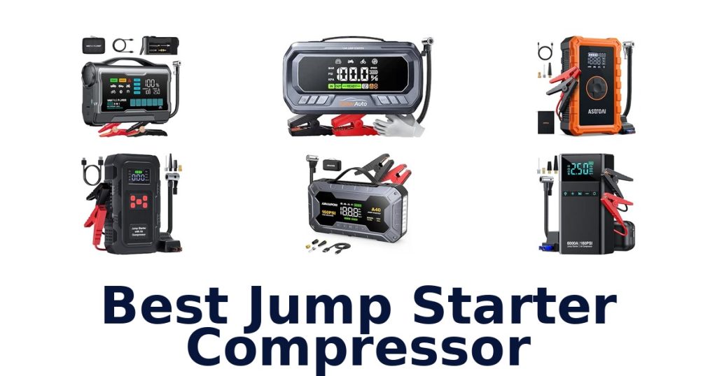 Best Jump Starter Compressor