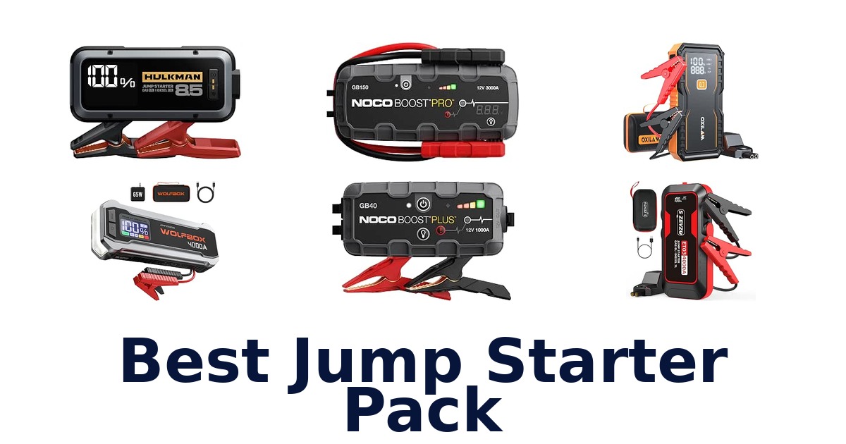 Best Jump Starter Pack
