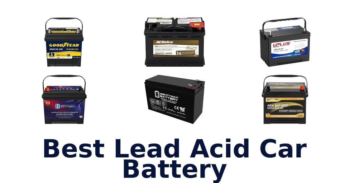 Best Lead Acid Car Battery