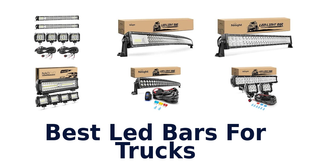 Best Led Bars For Trucks