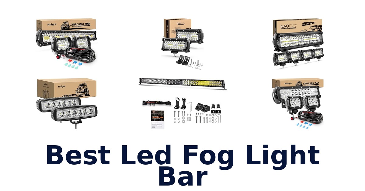 Best Led Fog Light Bar