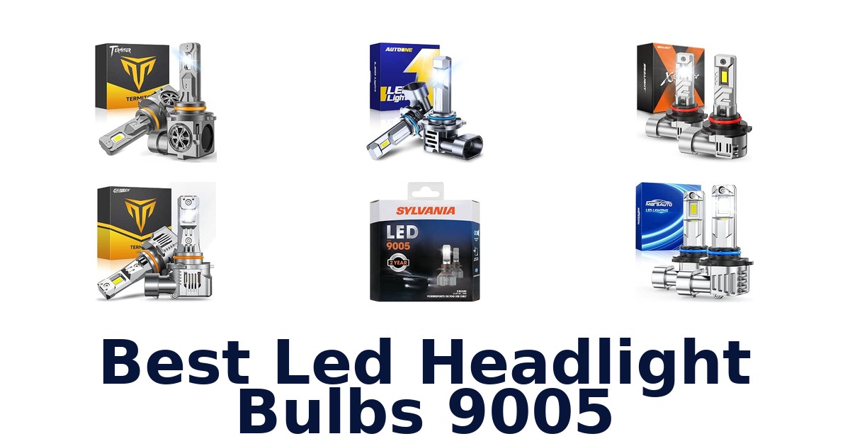 Best Led Headlight Bulbs 9005