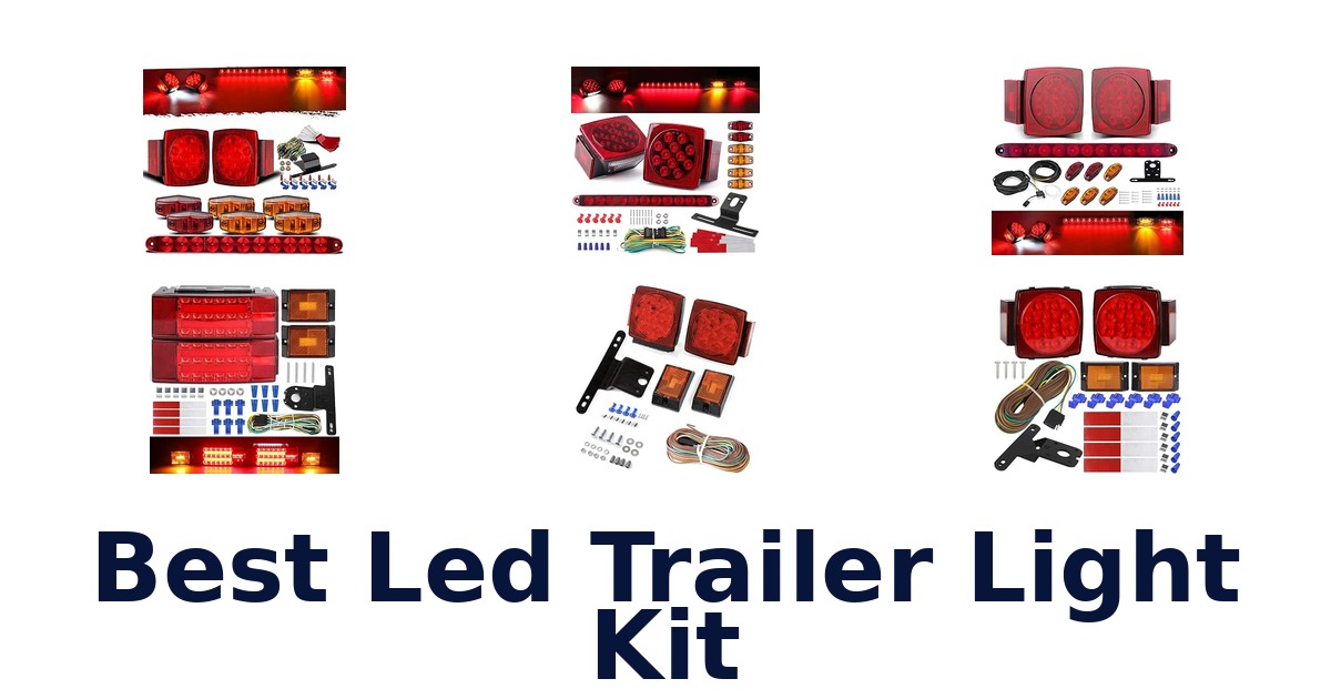 Best Led Trailer Light Kit