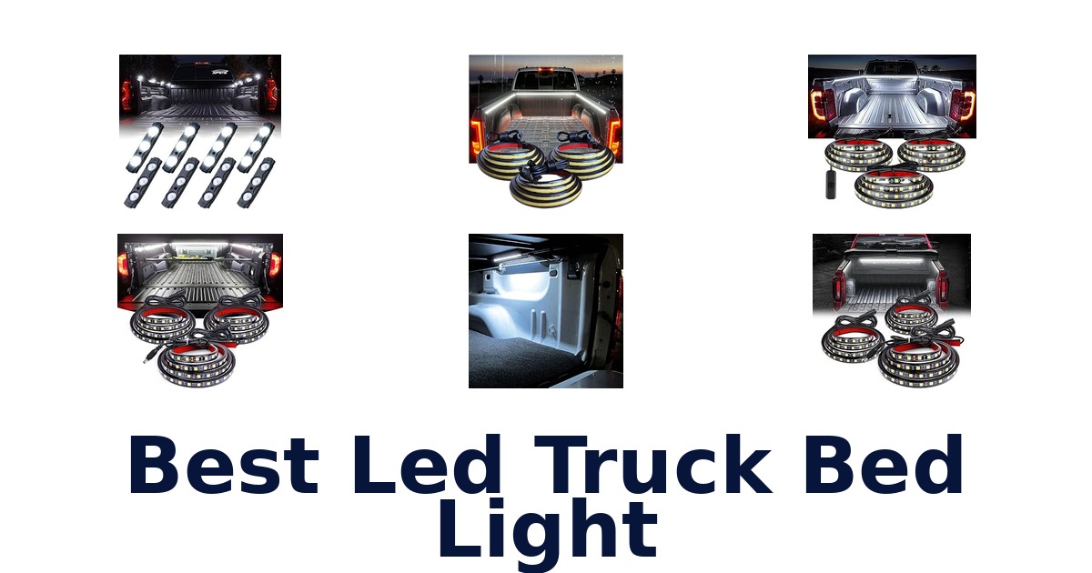 Best Led Truck Bed Light