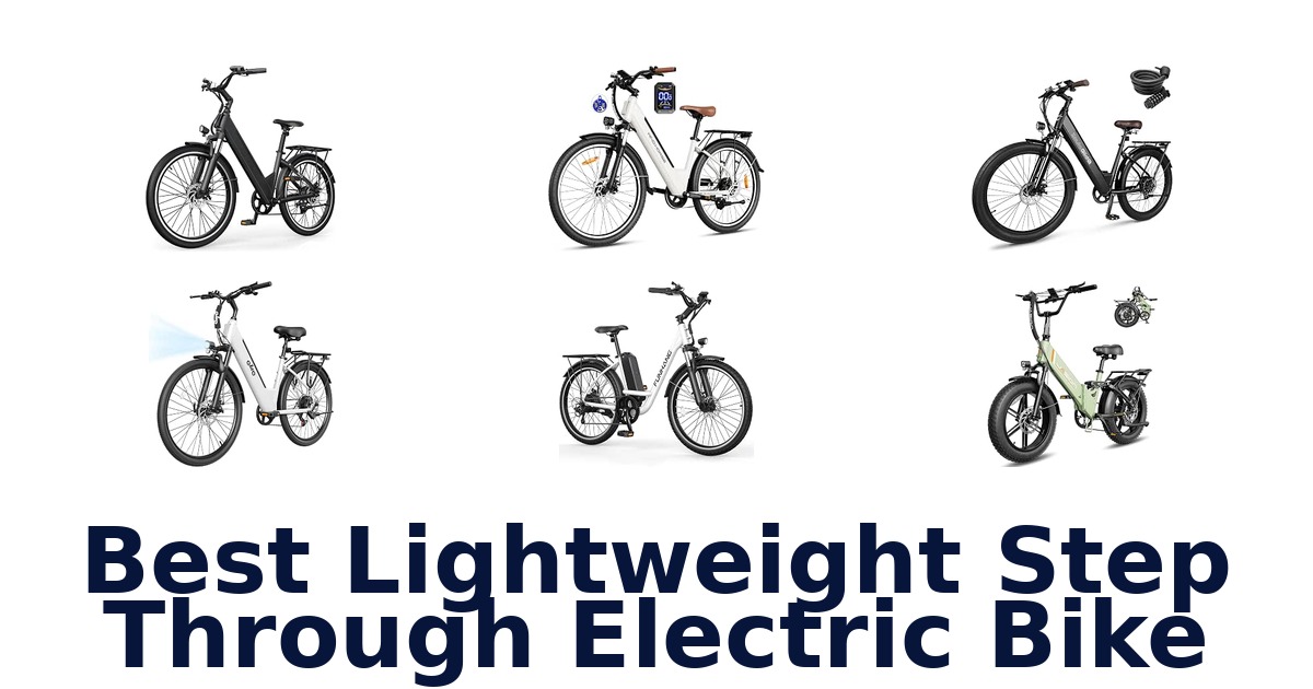 Best Lightweight Step Through Electric Bike