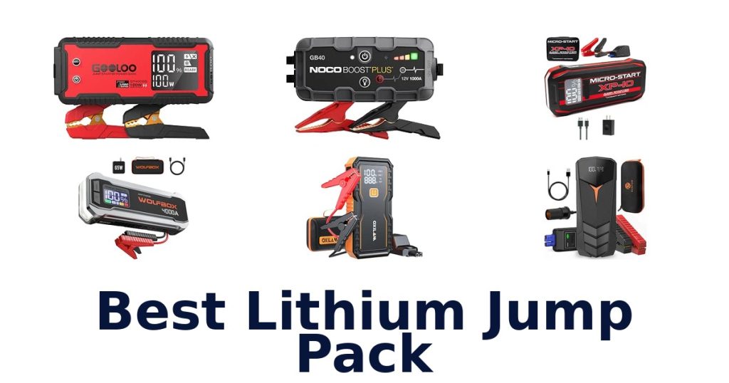Best Lithium Jump Pack