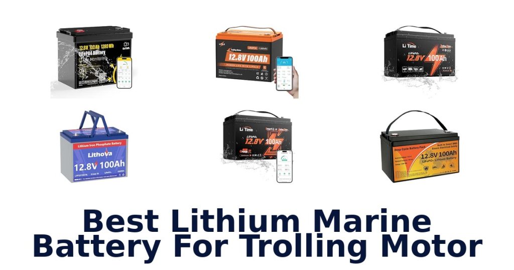 Best Lithium Marine Battery For Trolling Motor