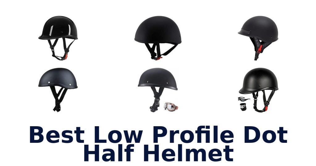 Best Low Profile Dot Half Helmet