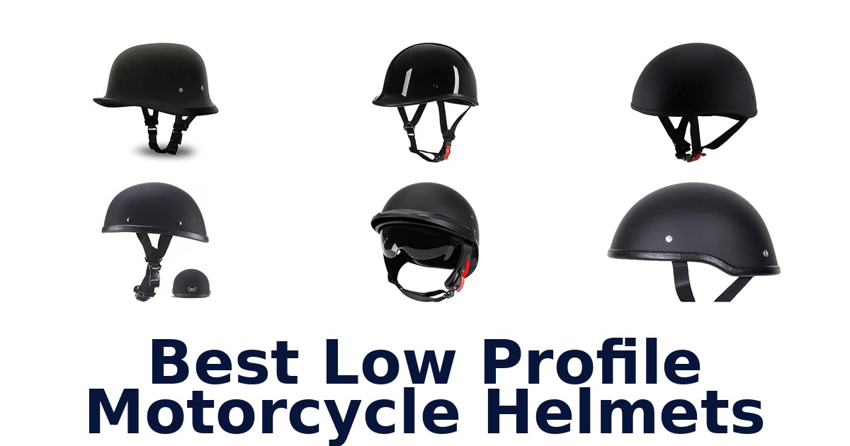 Best Low Profile Motorcycle Helmets
