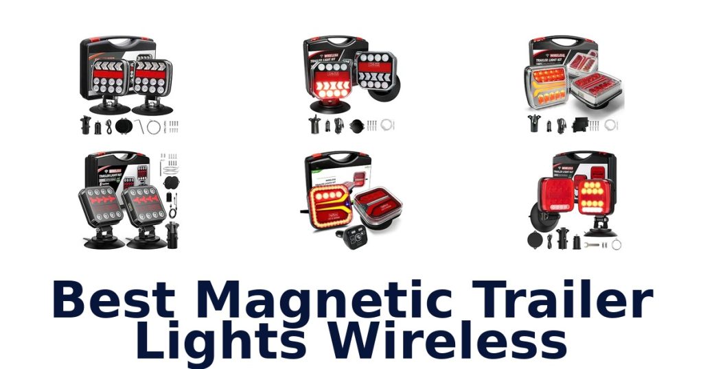 Best Magnetic Trailer Lights Wireless