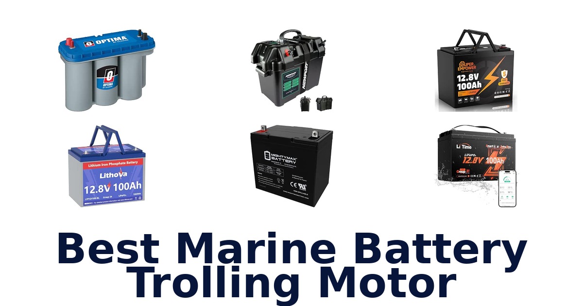 Best Marine Battery Trolling Motor