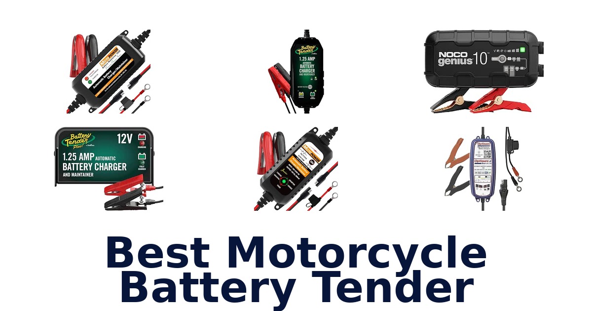 Best Motorcycle Battery Tender