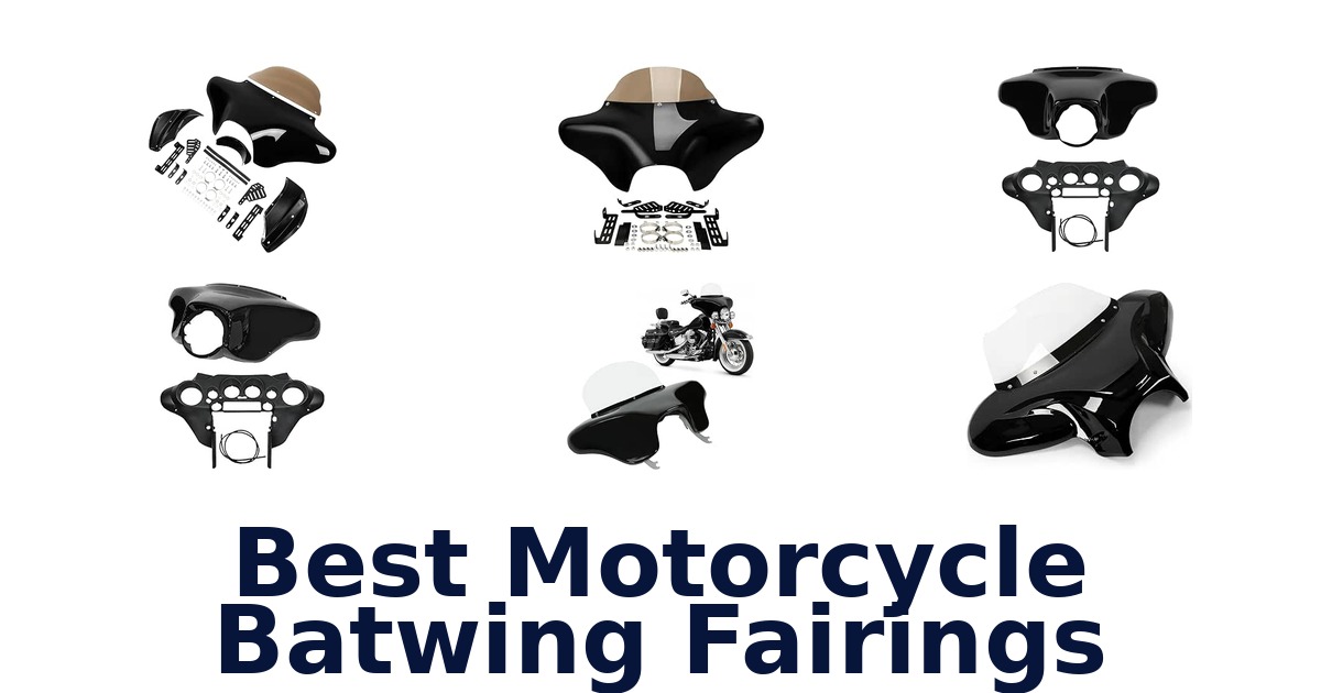 Best Motorcycle Batwing Fairings