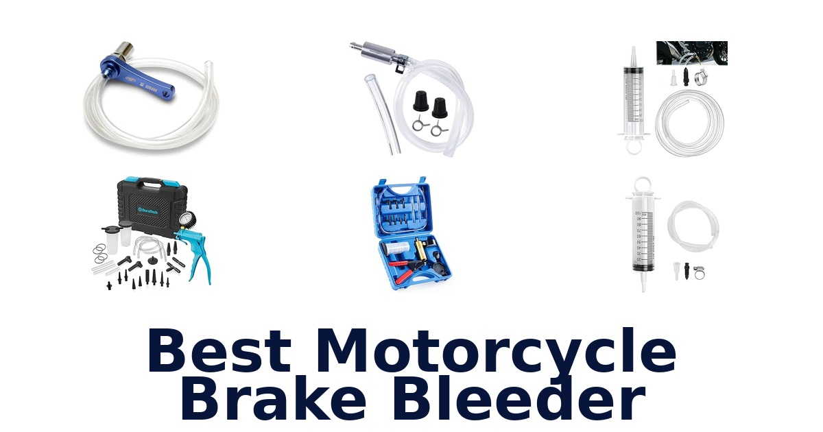Best Motorcycle Brake Bleeder