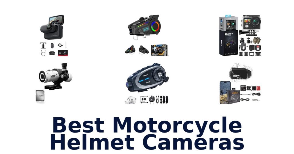Best Motorcycle Helmet Cameras