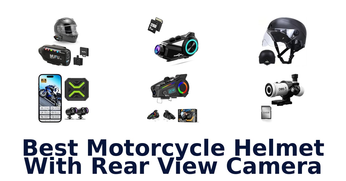 Best Motorcycle Helmet With Rear View Camera