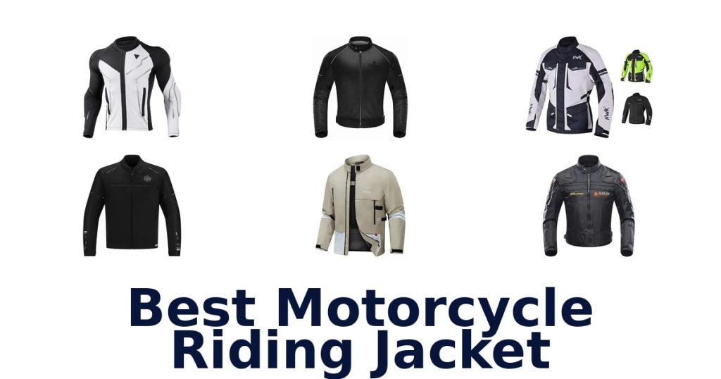 Best Motorcycle Riding Jacket
