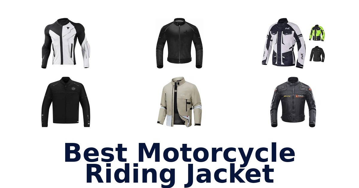 Best Motorcycle Riding Jacket