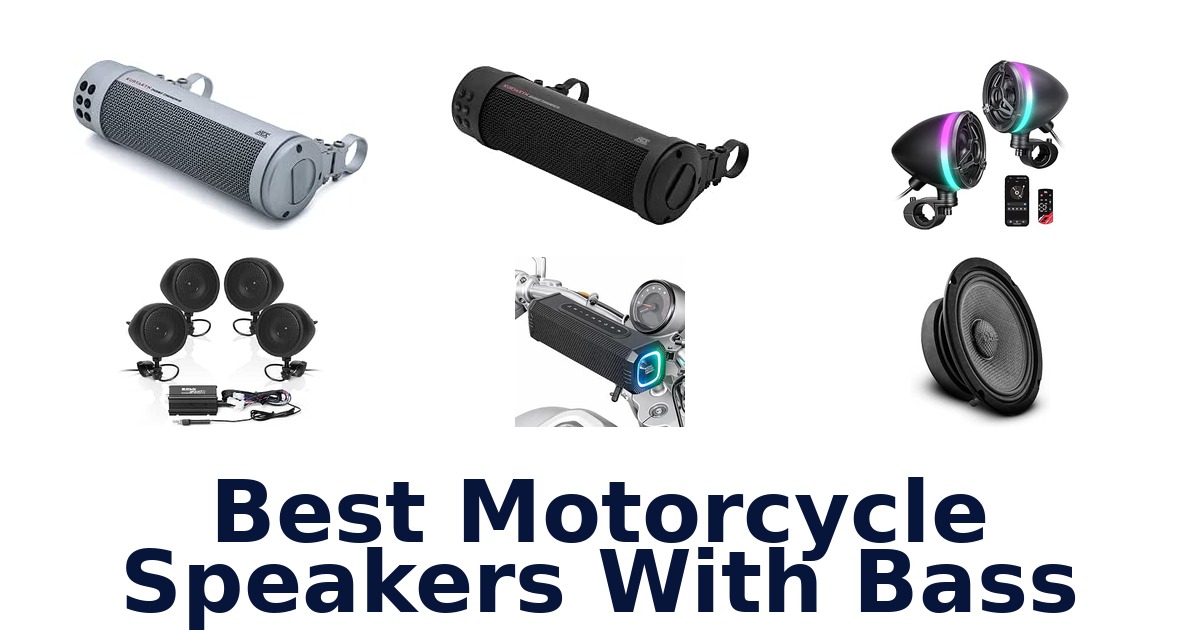 Best Motorcycle Speakers With Bass