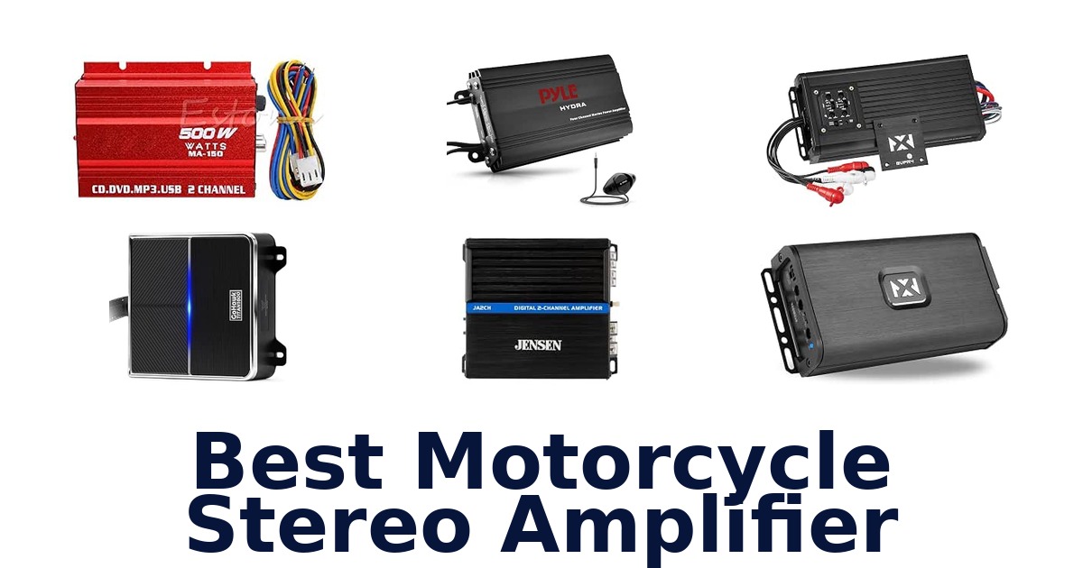 Best Motorcycle Stereo Amplifier