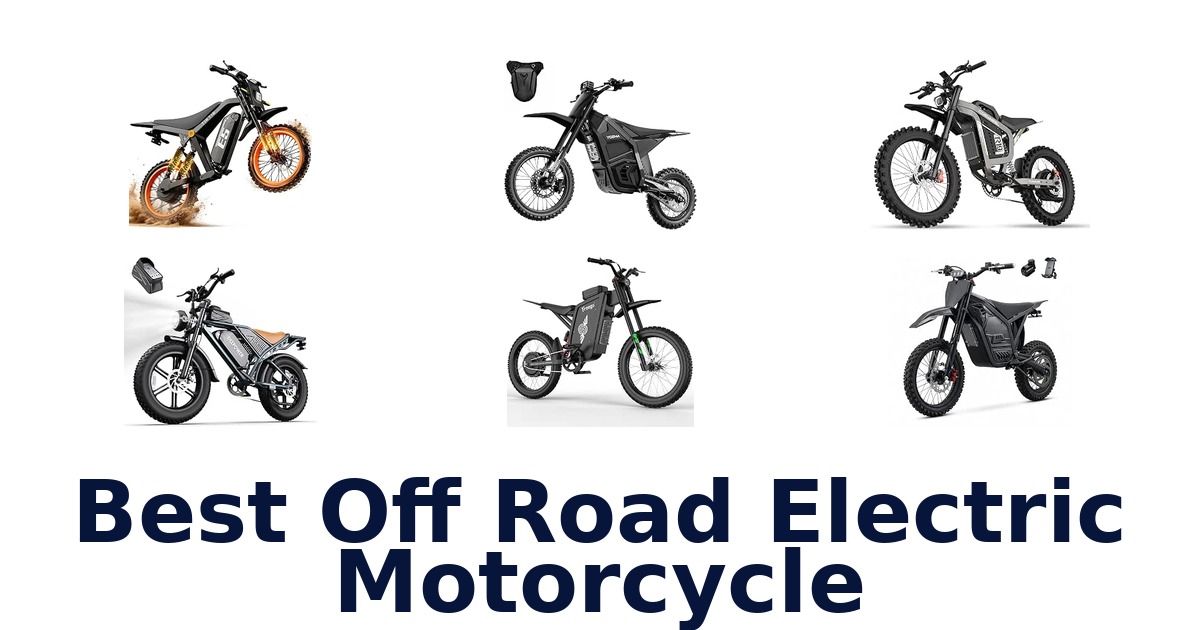 Best Off Road Electric Motorcycle