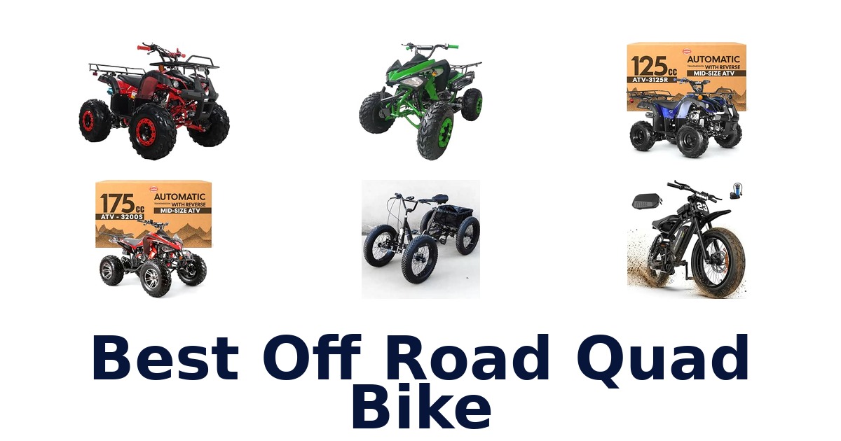 Best Off Road Quad Bike