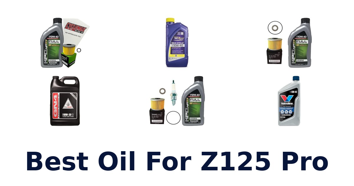 Best Oil For Z125 Pro