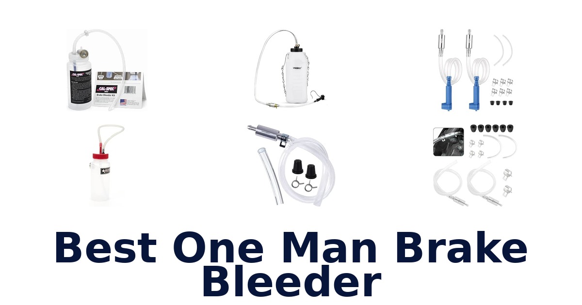 Best One Man Brake Bleeder