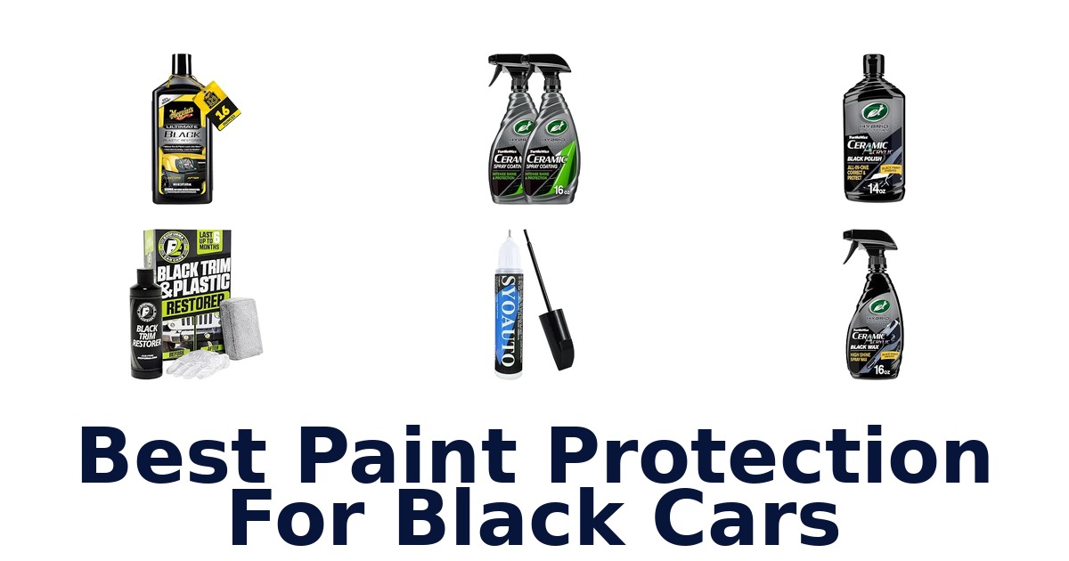 Best Paint Protection For Black Cars