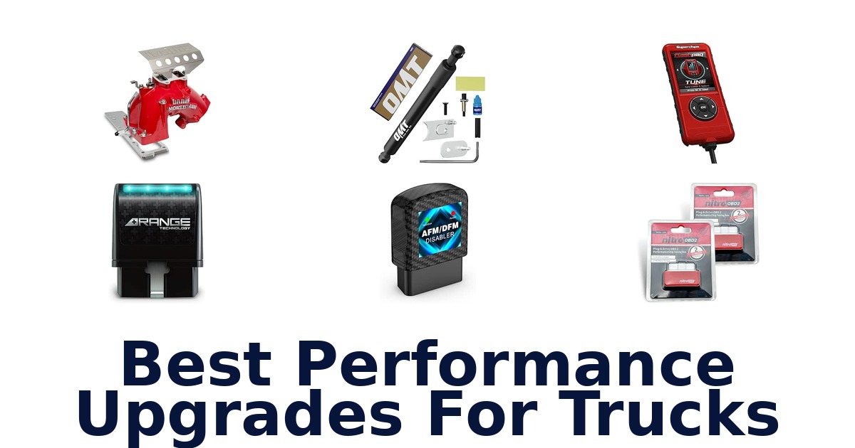 Best Performance Upgrades For Trucks