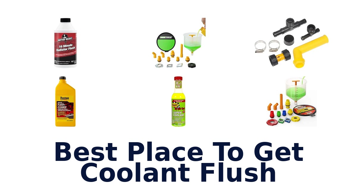 Best Place To Get Coolant Flush